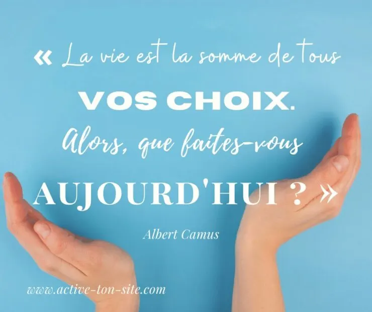 Les objectifs sont des choix